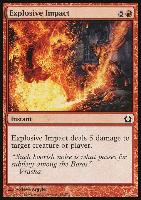 Explosive Impact